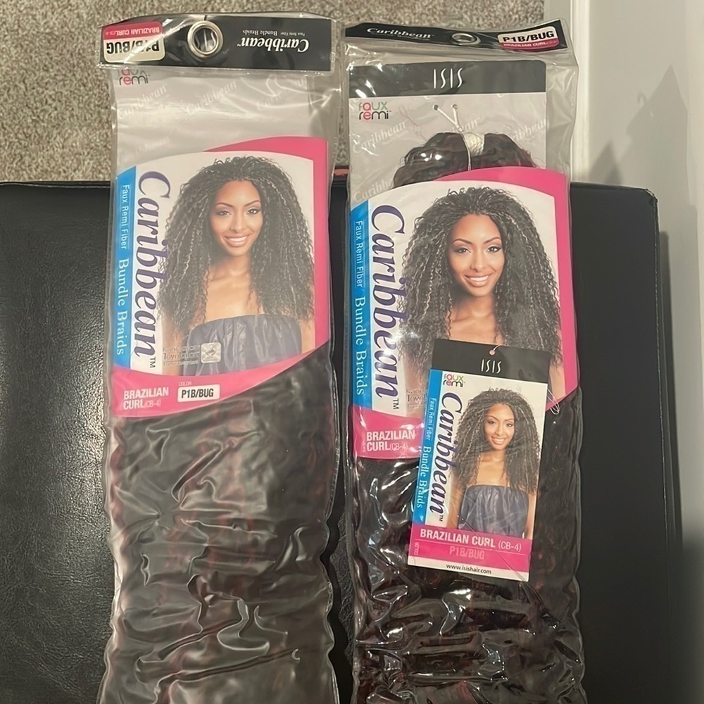 Caribbean Bundle Braids in Brazilian Curl, 1 pack​​​​​​​​​​​​​​​​